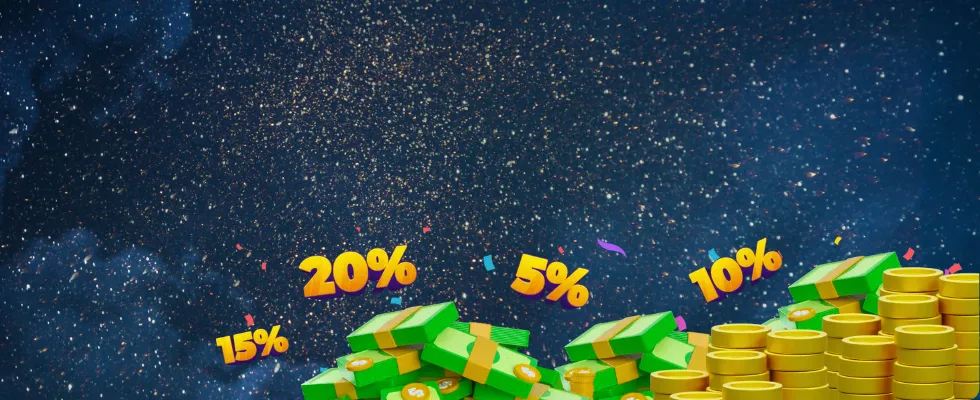 Velkomstbonus opptil 25 000 kr + 250 gratisspinn – velkomstpakke - Total Casino